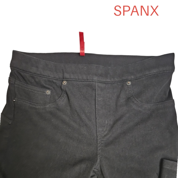 SPANX Jean-ish Ankle Leggings Black - Picture 4 of 9